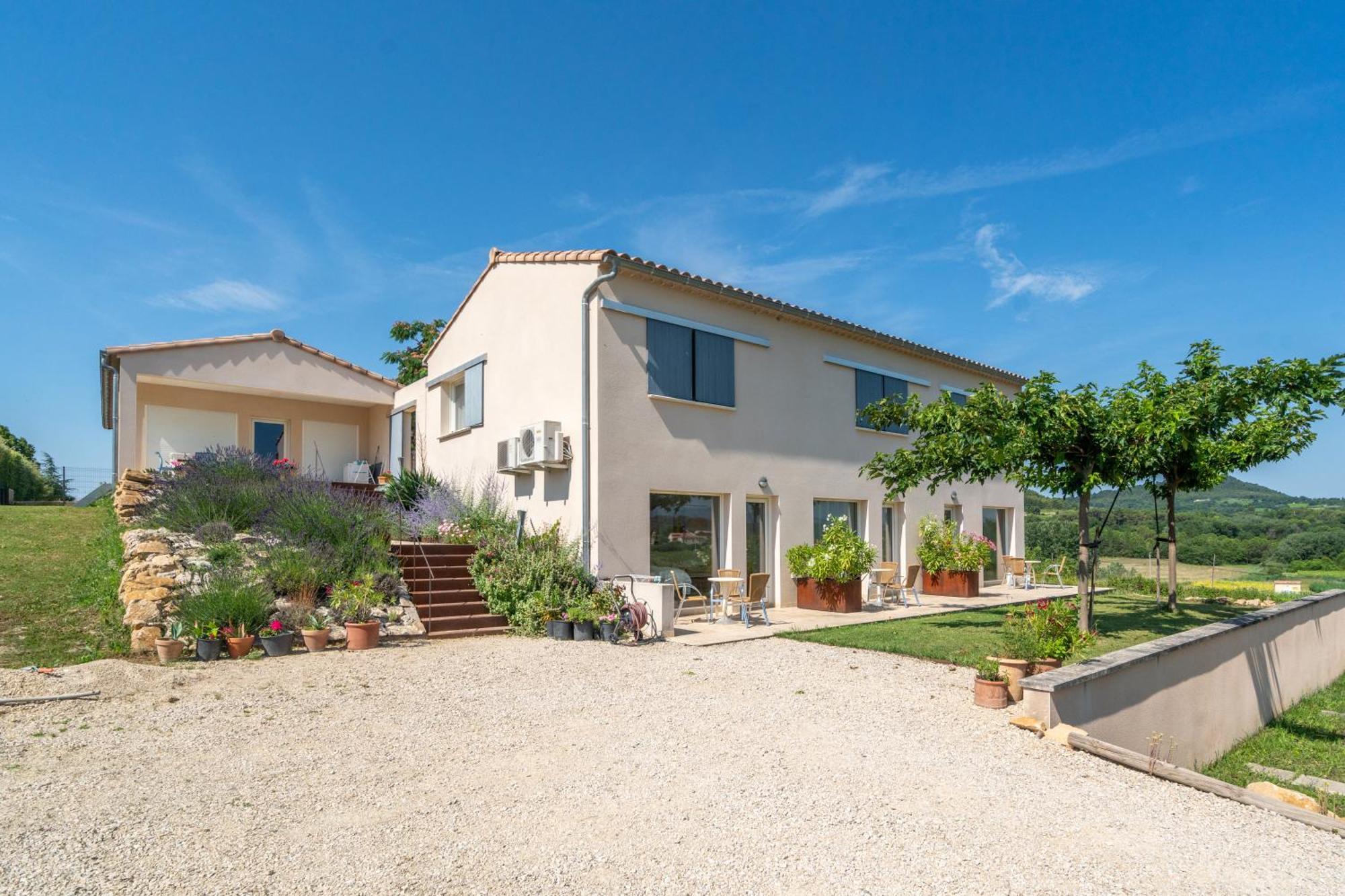 BlauvacLes Terrasses De Cascavelle别墅 外观 照片